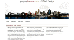 Desktop Screenshot of gregoryfreeman.com